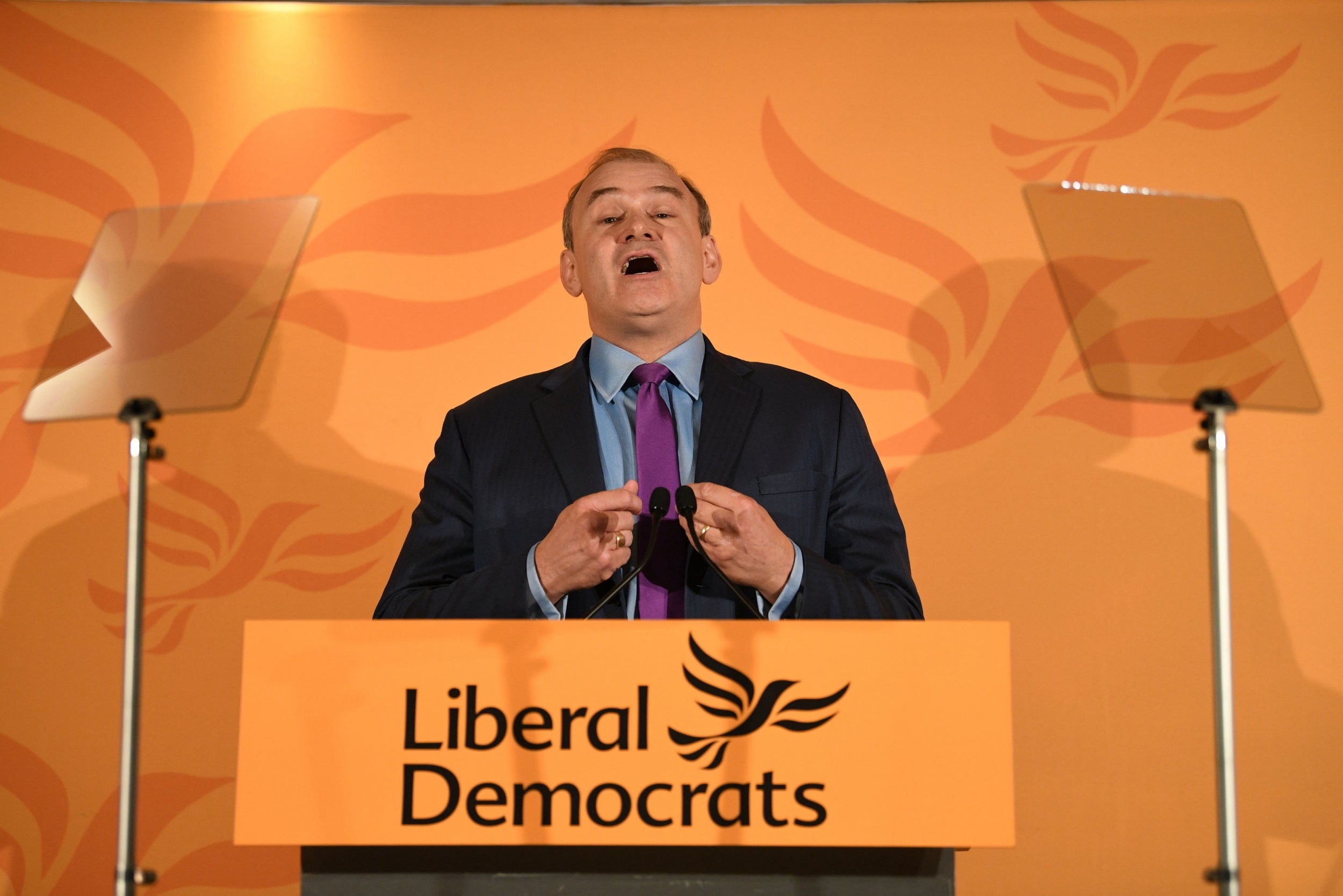 Davey accepts the Liberal Democrat leadership on Thursday