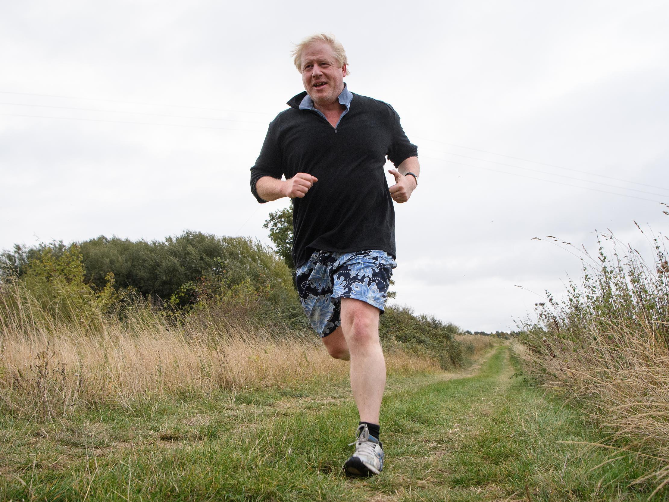 Snaps of the PM exercising are no advert for health benefits