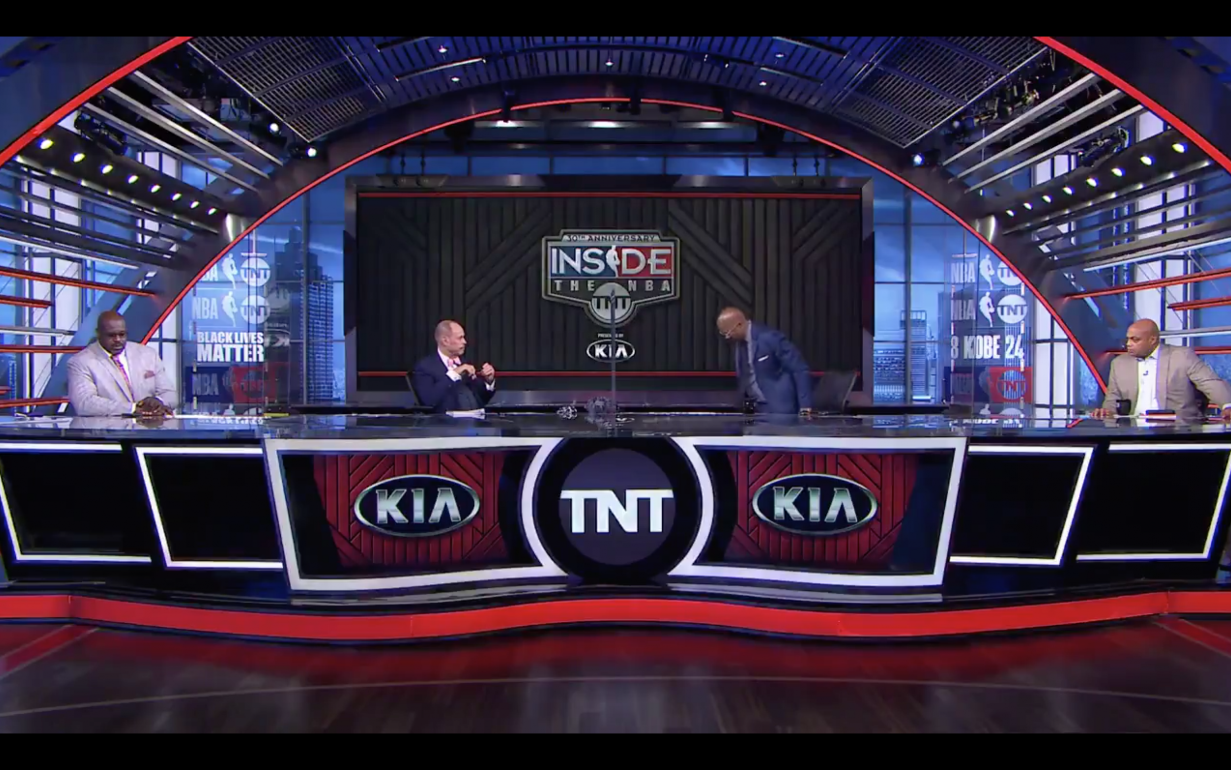 Kenny Smith walked off set in protest against racial injustice