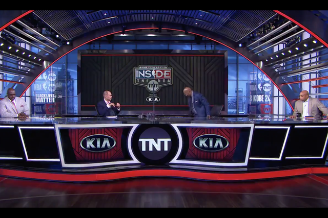 Kenny Smith walked off set in protest against racial injustice