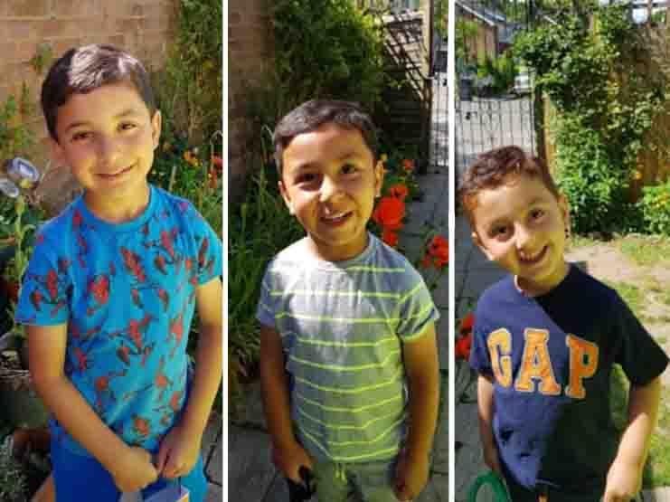 Bilal Safi (6), Mohammed Ebrar Safi (5) and Mohammed Yaseen Safi (3) are not believed to be at ‘imminent risk of physical harm’, police said