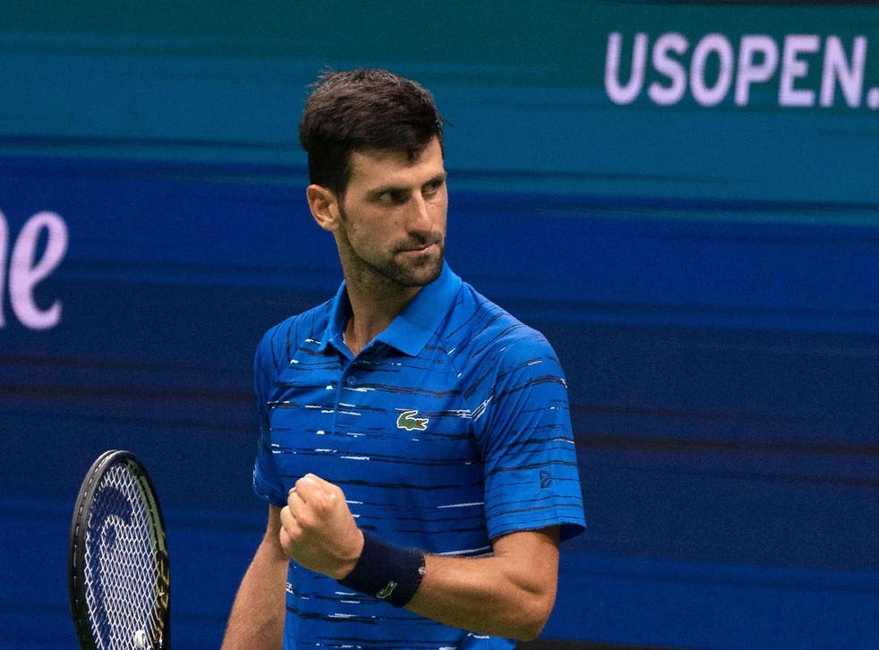 Three-time US Open champion Novak Djokovic
