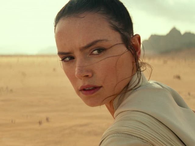 Daisy Ridley as Rey in 'Star Wars: The Rise of Skywalker'