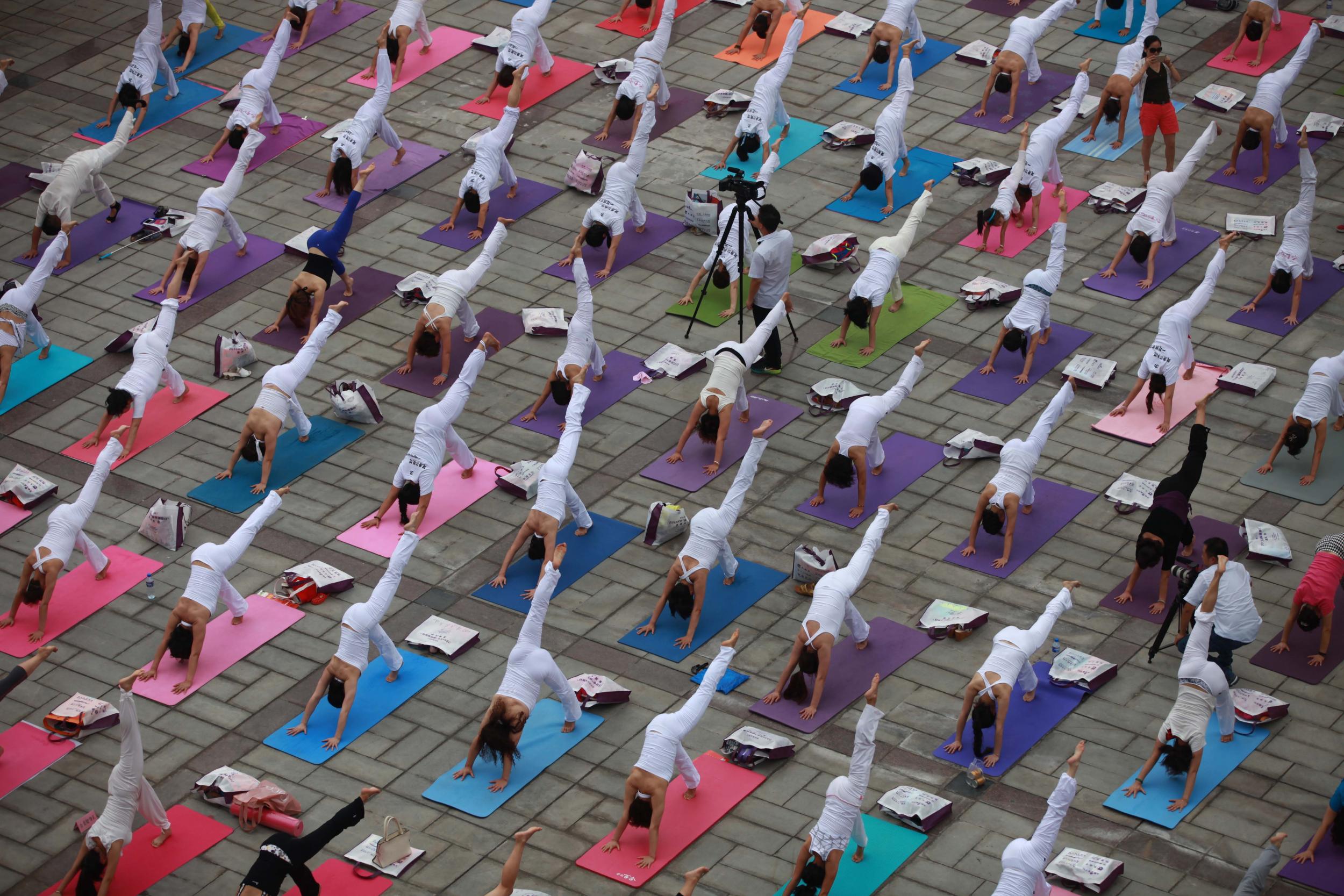 Setting standards can help all parties involved in a product – for example, for yoga mats, manufacturers, instructors and the Indian tourist board would all benefit (VCG/Getty)