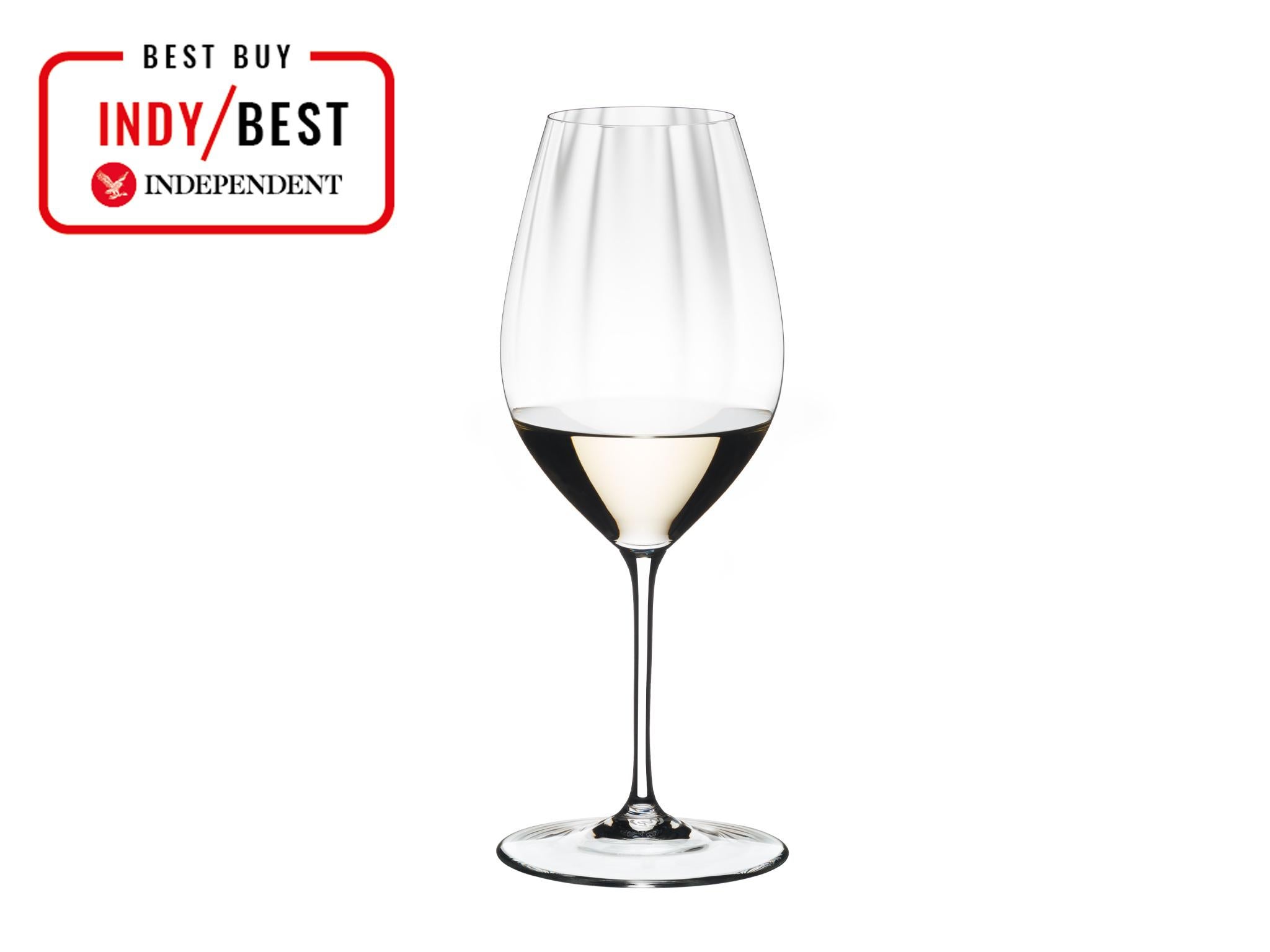 Sip your alcohol-free wine from a wine glass that will help ensure the taste is just as good