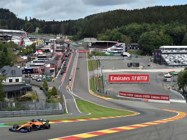 The Belgian Grand Prix takes place at Spa this weekend