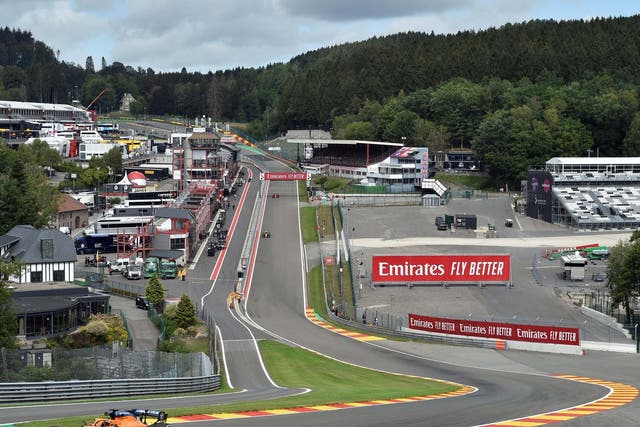 The Belgian Grand Prix takes place at Spa this weekend