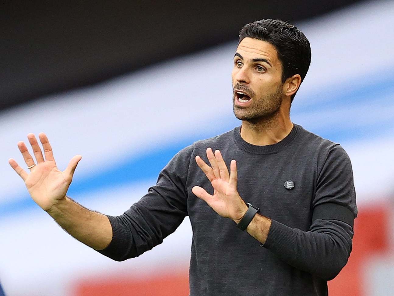 Arteta admitted the image doesn't look good when finances are taken into account