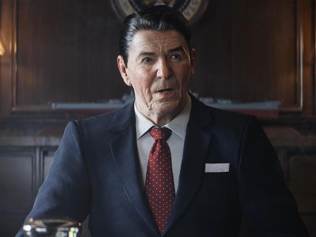Ronald Reagan is depicted in the trailer for 'Call of Duty: Black Ops Cold War'