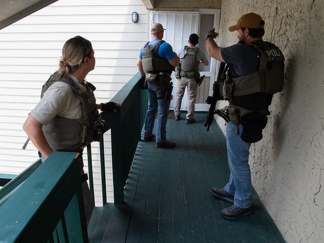 US Marshals as part of Operation Not Forgotten in Georgia
