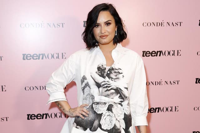 Demi Lovato says media shouldn't focus on weight loss (Getty)