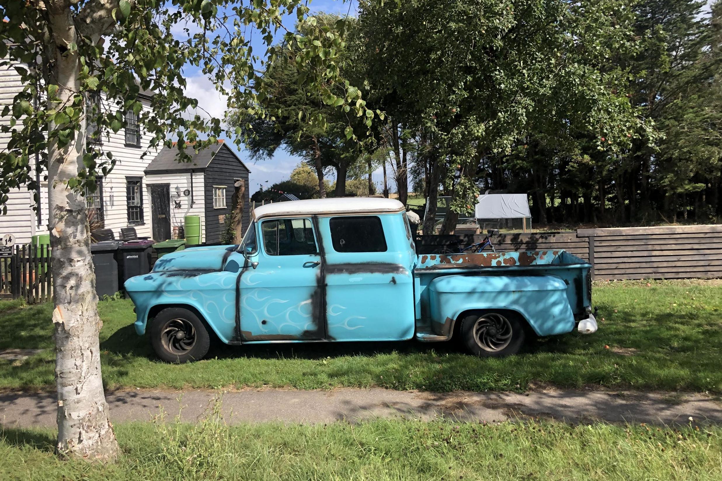 An ancient vehicle on the island (Simon Calder)