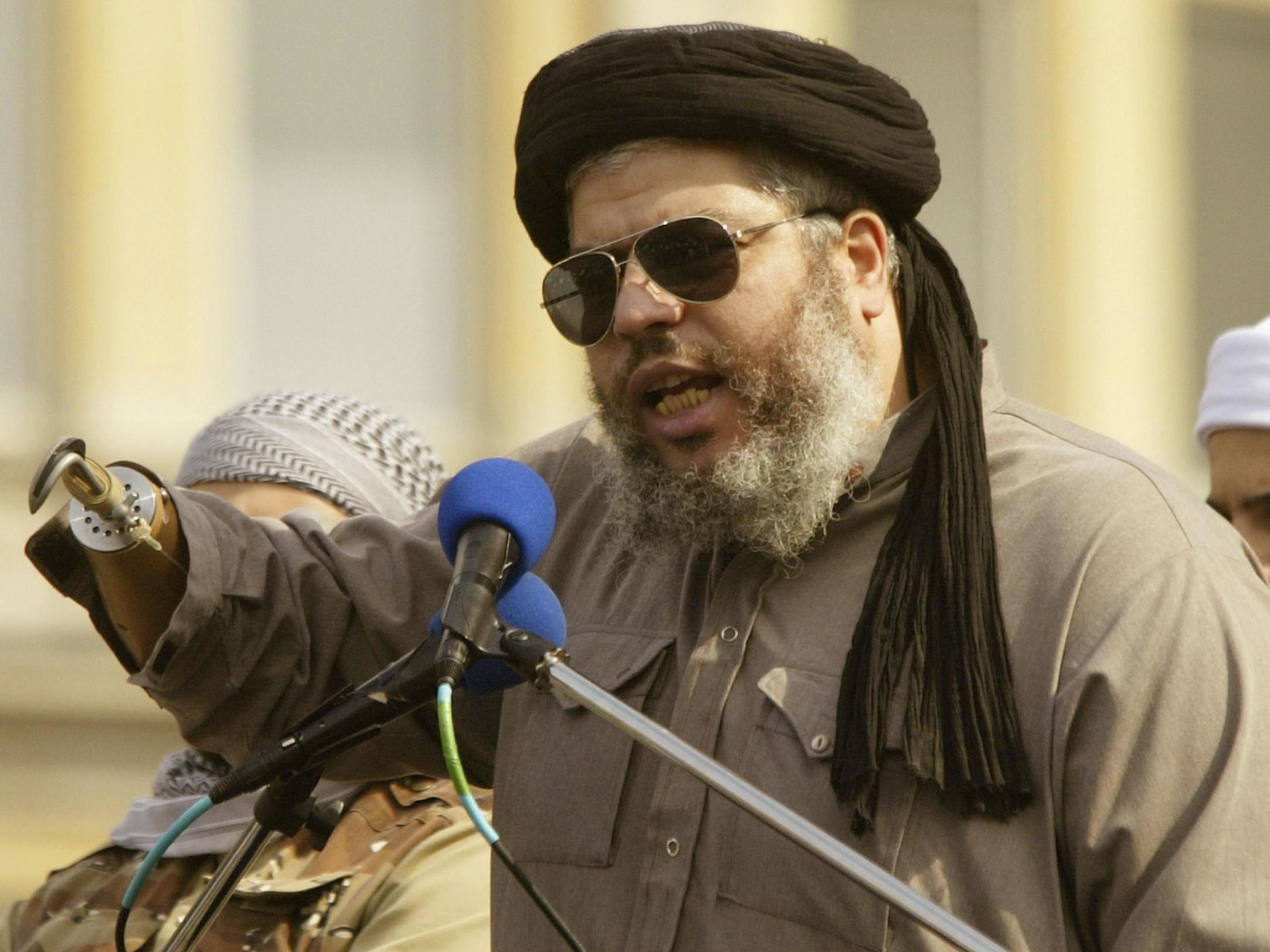 Abu Hamza sues US over 'cruel' prison conditions as he claims his hooks which replace forearms have been removed