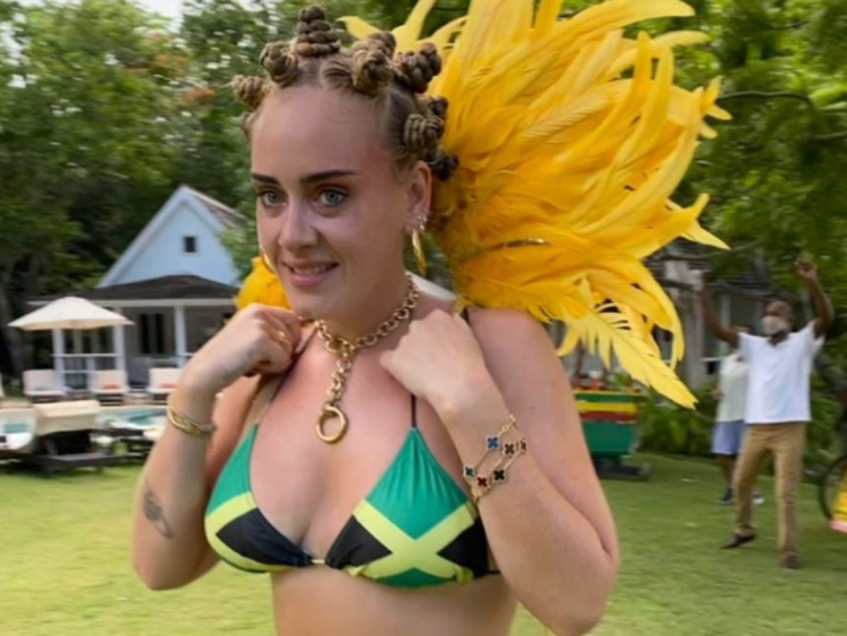 Adele: Are the singer's bantu knots and Jamaica flag bra cultural appropriation?