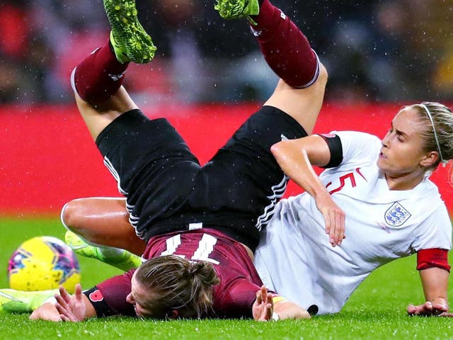 England last faced Germany in November 2019 as the visitors won 2-1 at Wembley
