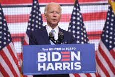 Biden says 'weak' president failed to stop 'armed militia' supporters