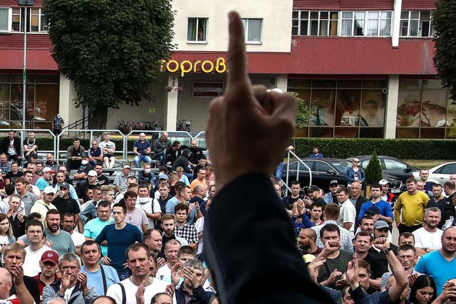 Las autoridades han logrado romper la huelga en la fábrica, según un portavoz del comité de huelga de Belaruskaili.