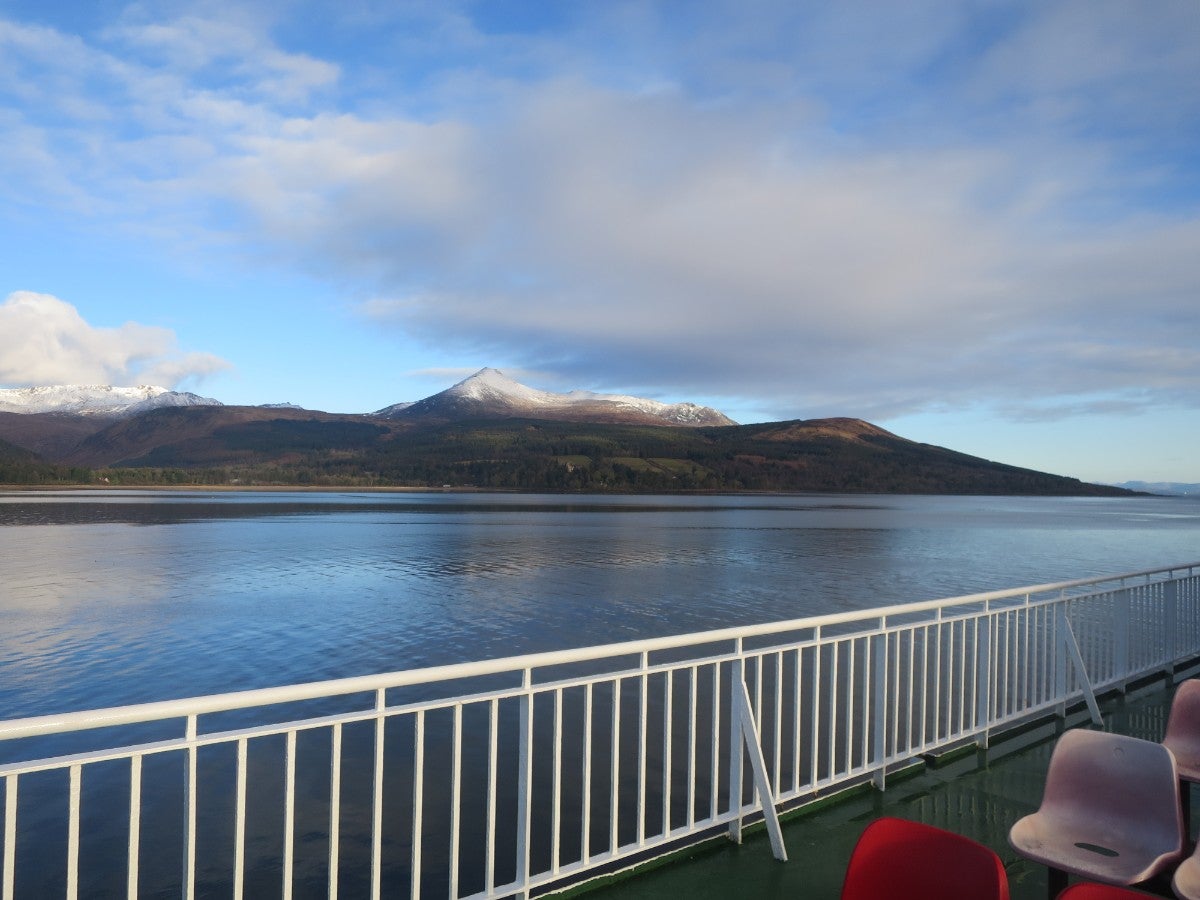 Arran from a distance