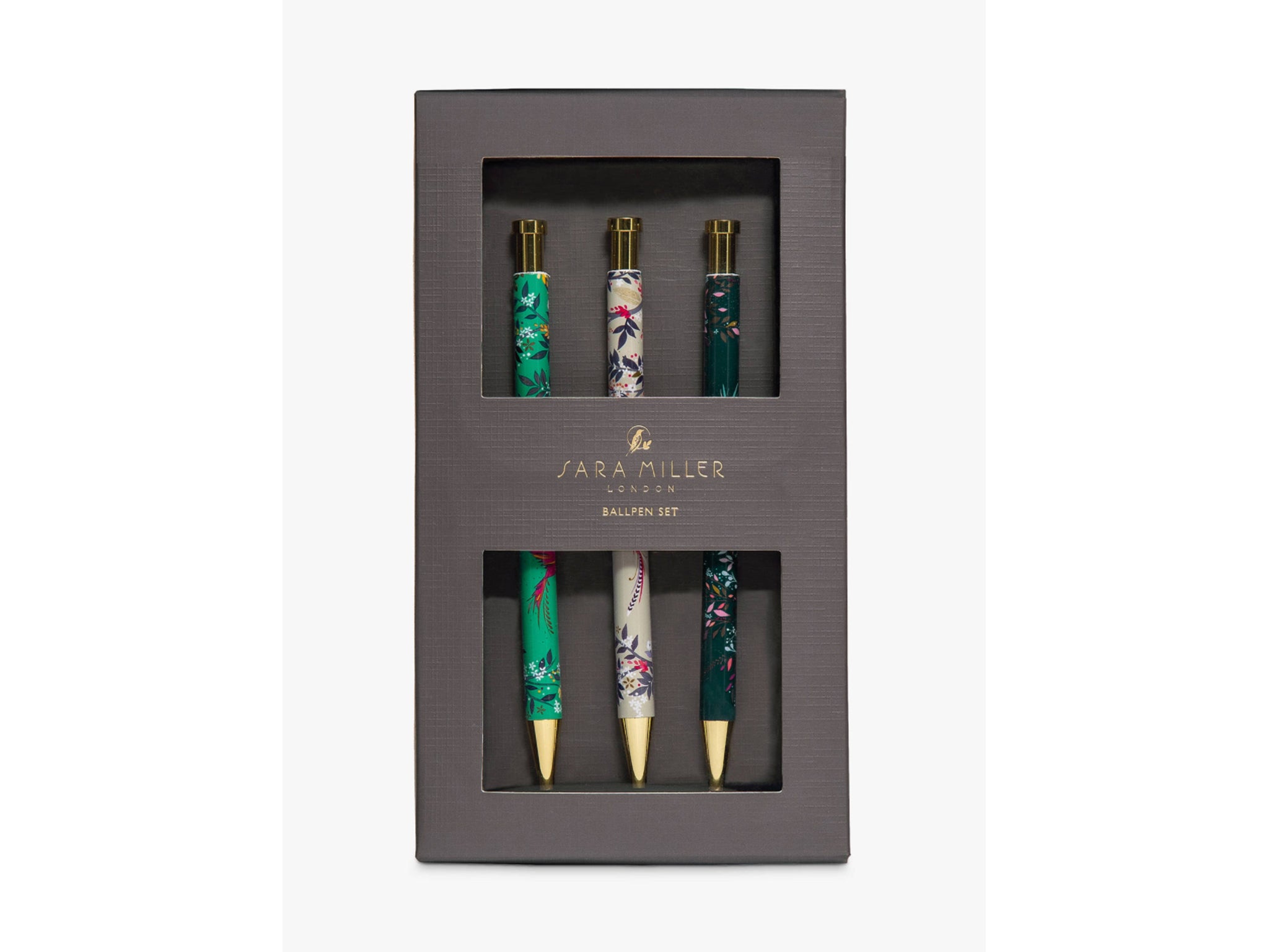 Stock up your pen pot with these floral patterned, ballpoint designs (John Lewis &amp; Partners)