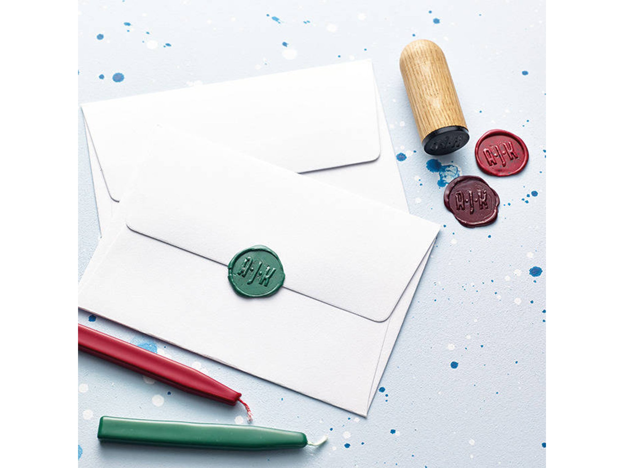 Add a wax seal to keep your letters firmly shut with a personalised touch