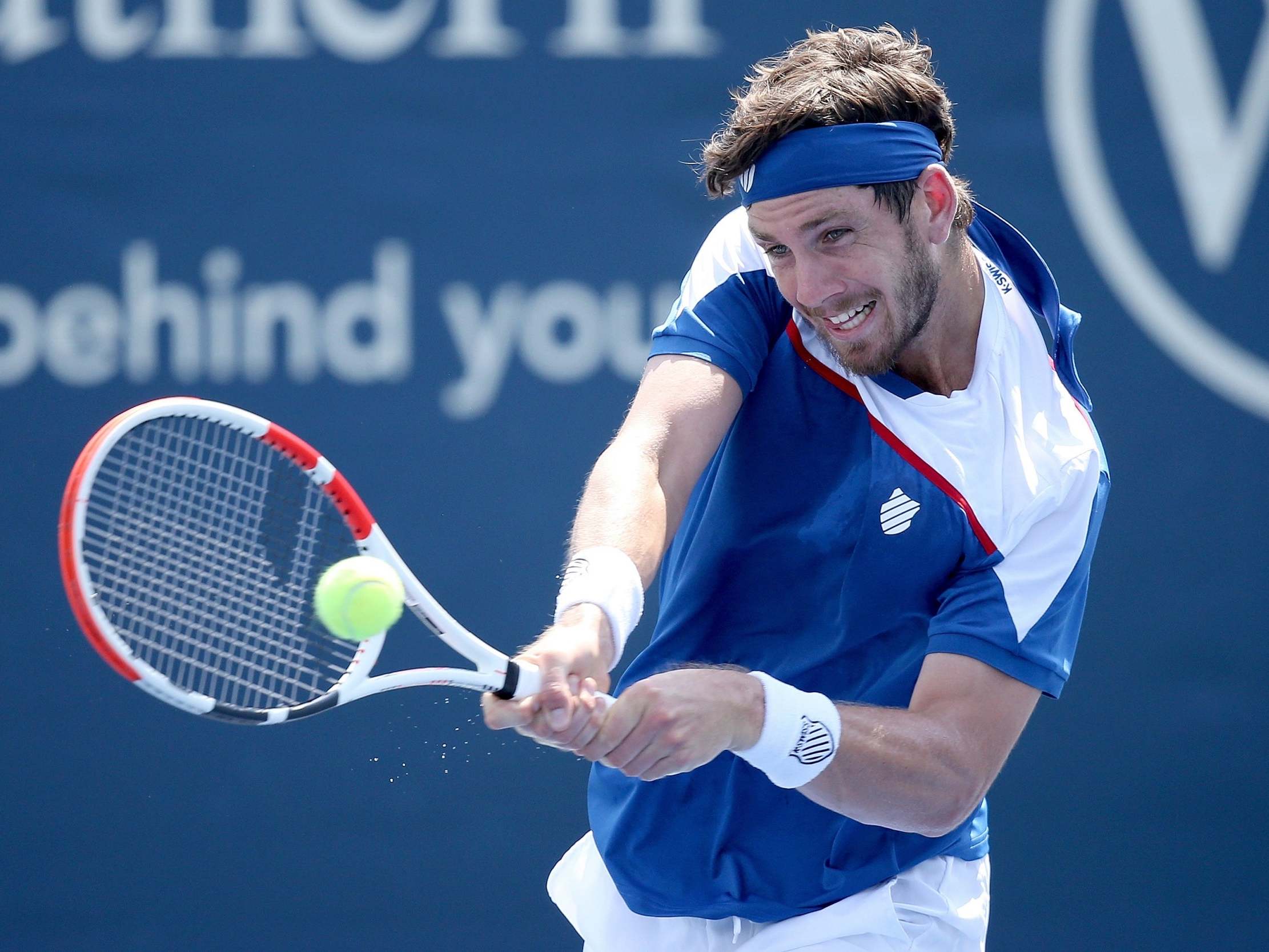 Cameron Norrie produced a shock win over ninth seed Diego Schwartzman