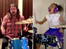 Dave Grohl wants to collaborate with music prodigy Nandi Bushell