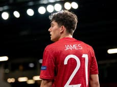 James backed to turn form around at United