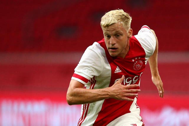Donny van de Beek of Ajax