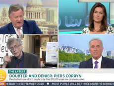 ‘You are dangerous’: Piers Corbyn confronted on air by Dr Hilary after £10,000 fine for anti-lockdown protest