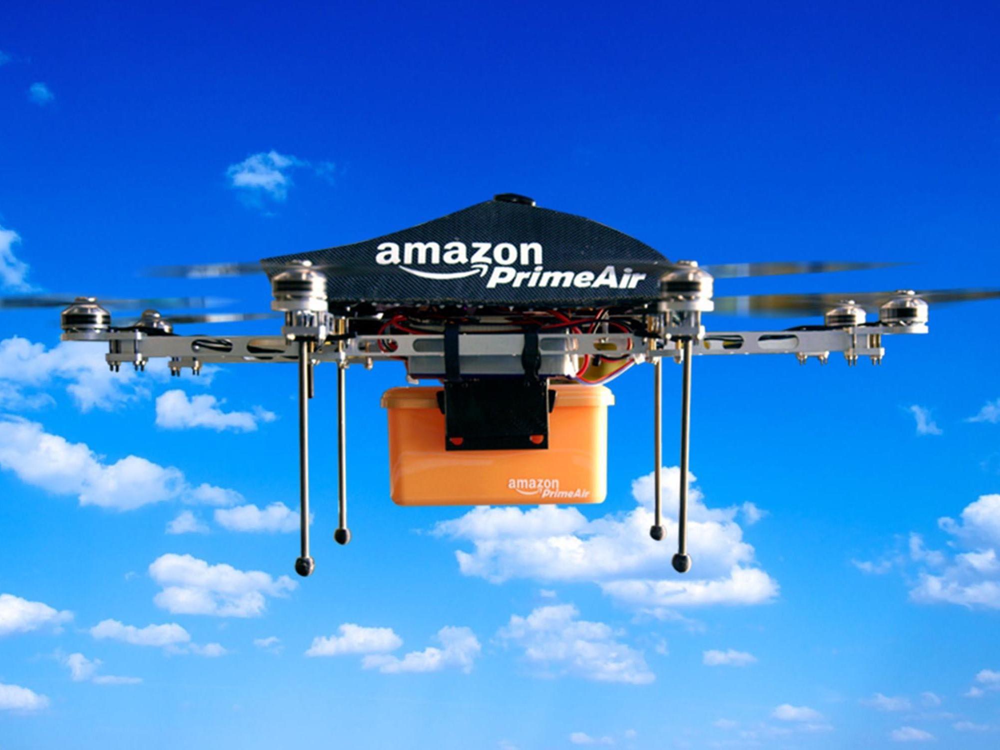 Amazon Prime Air hopes to deliver packages to customers with 30 minutes using drones