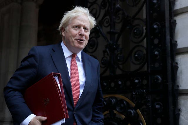 Boris Johnson returns to Downing Street