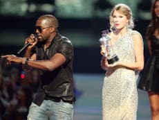 Kanye West says God told him to crash Taylor Swift’s awards speech