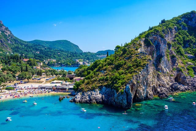 A British man has drowned while swimming in the sea on holiday in Corfu