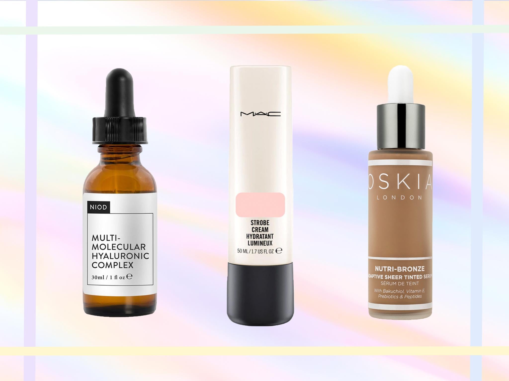 The change in seasons does not mean you have to succumb to dry, dull skin – simple additions like exfoliators, hydrating serums and glowy highlighters can make a world of difference