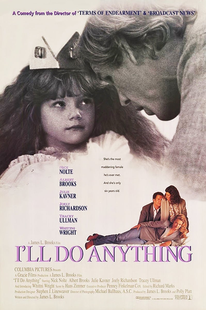 The original poster artwork for ‘I’ll Do Anything’