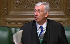 Speaker Lindsay Hoyle rebukes Boris Johnson at PMQs