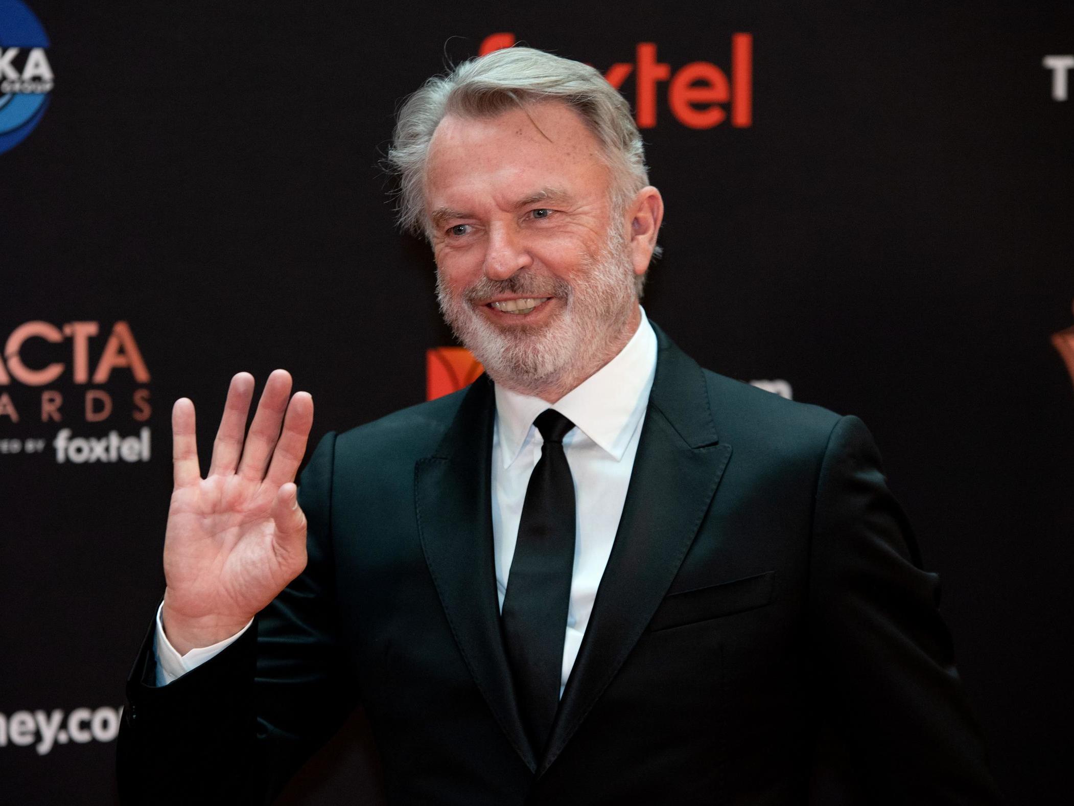 Sam Neill at the Australian Academy of Cinema and Television Arts Awards in 2019