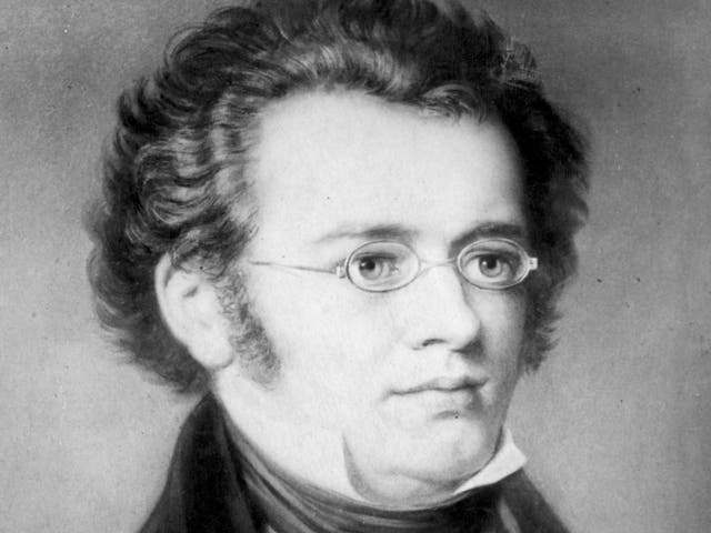 Austrian composer Franz Schubert