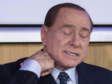 Former Italian prime minister Silvio Berlusconi tests positive for coronavirus