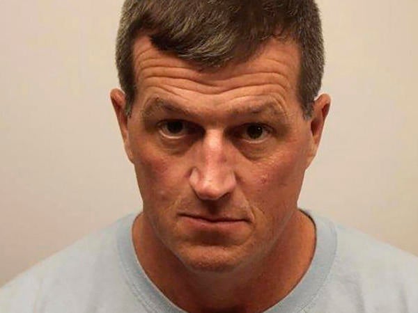 Thomas Callaway in police custody