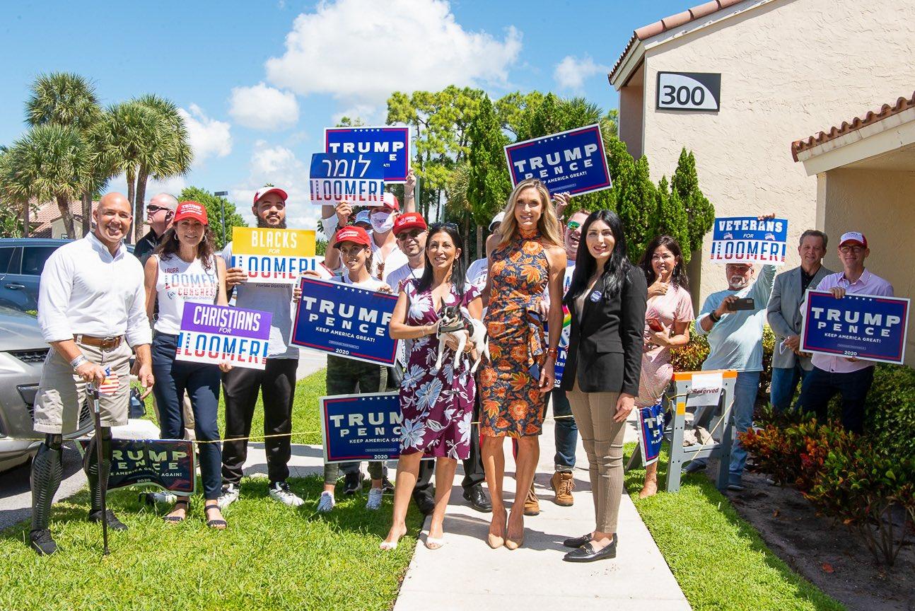 Lara Trump campaigns with self described proud Islamophobe