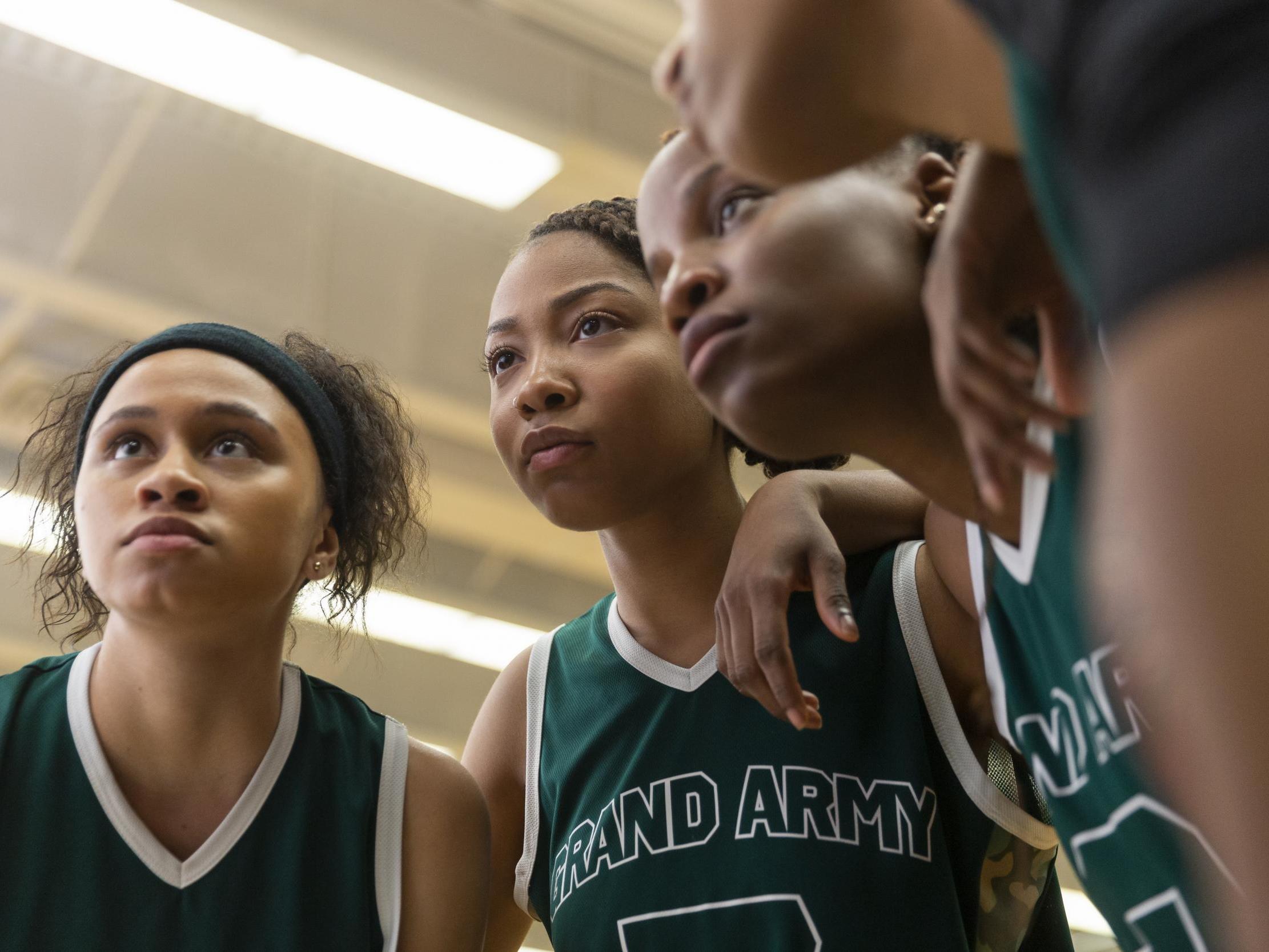 Naiya Ortiz, Sonia Cruz, Odley Jean and Dominique Pierre in 'Grand Army'