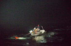 Fears 42 crew and 6,000 cattle drowned after ship sinks in typhoon off Japan