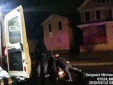 Daniel Prude death: Bodycam footage shows police laughing before death of unarmed black man in custody
