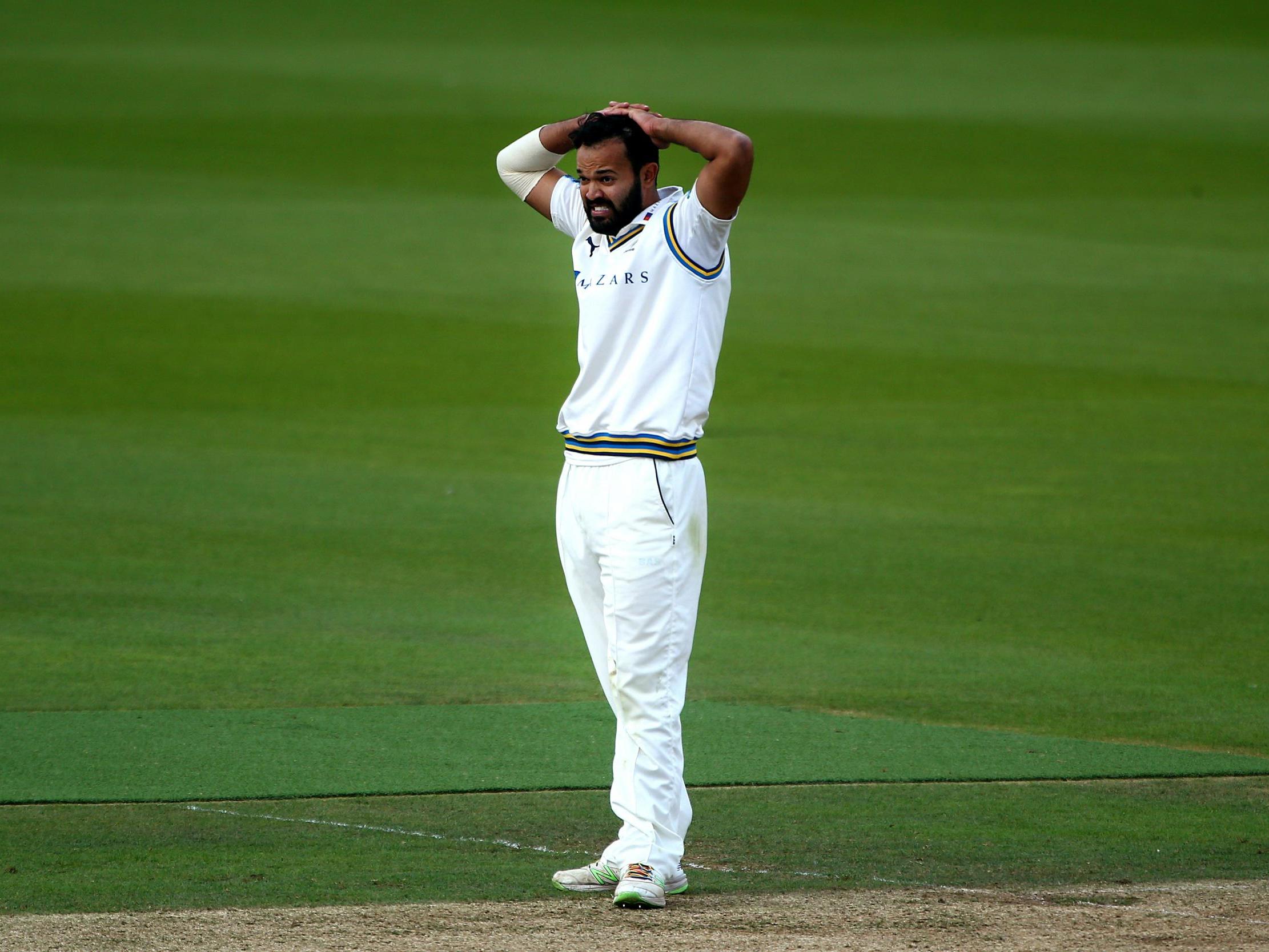 Former England youth captain quit the sport due to ‘institutional racism’ within the county cricket side after feeling he was isolated for his Muslim faith