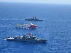 Russia to hold live-fire naval drills in eastern Mediterranean, Turkey says