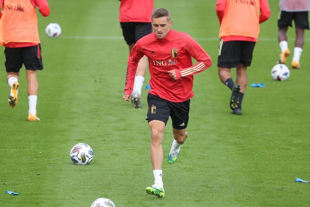 Timothy Castagne is currently away with Belgium on international duty