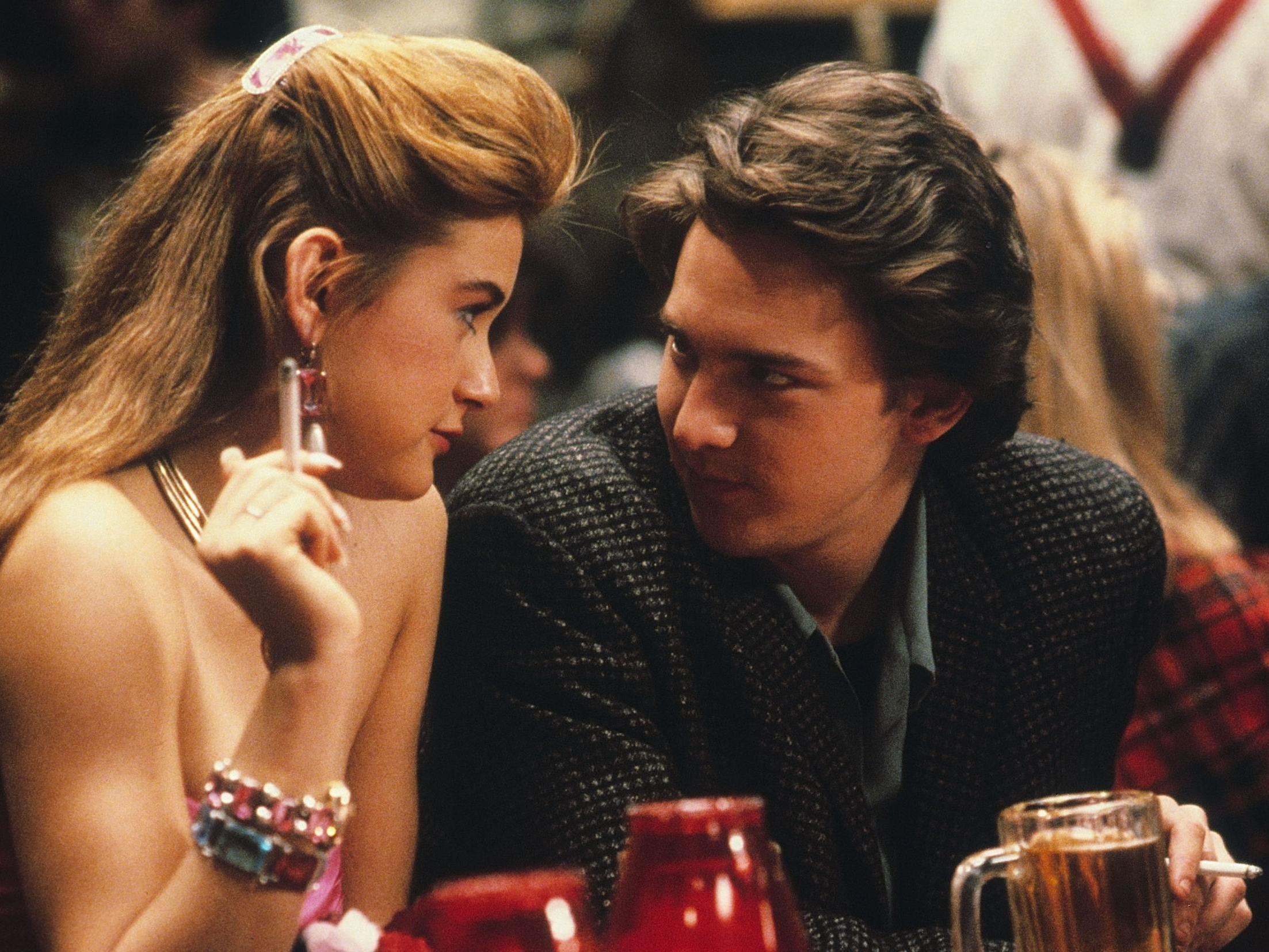Off the rails: with Andrew McCarthy in St Elmo’s Fire, 1985
