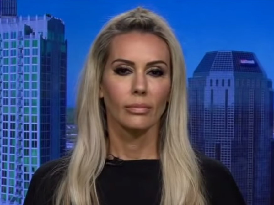 Erica Kious speaking to Tucker Carlson on Wednesday