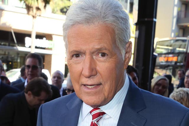 Alex Trebek attends a ceremony on the Hollywood Walk of Fame on 1 November 2019 in Hollywood, California